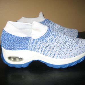 Slip On Sock Sneaker - Blue - Sz 7